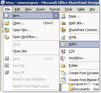Edit Page Url Sharepoint 2007